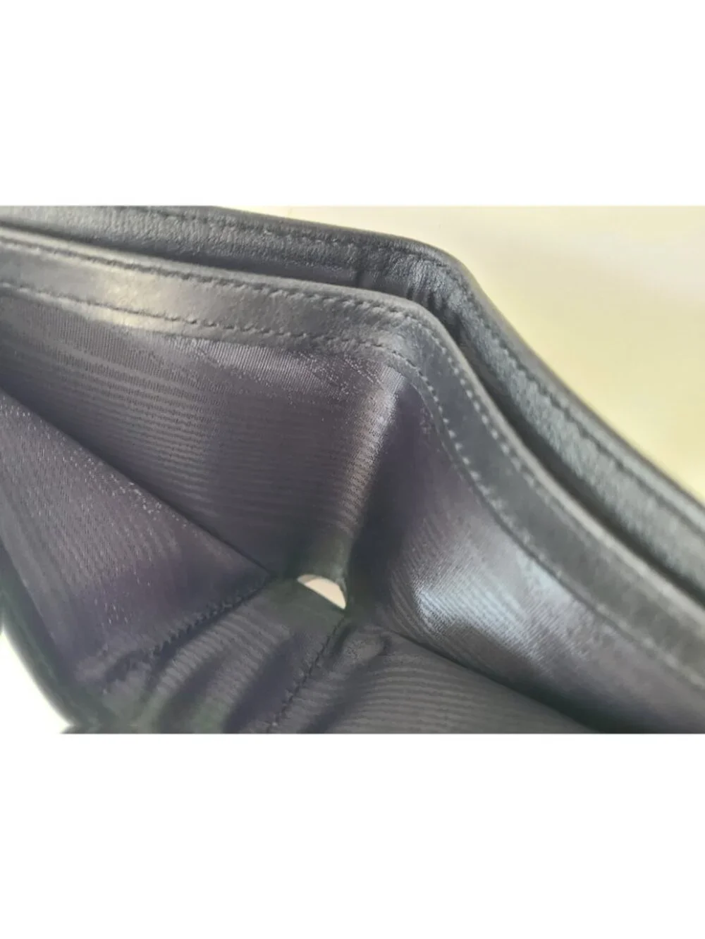NWOT Montblanc Sartorial Leather 8CC Wallet Black